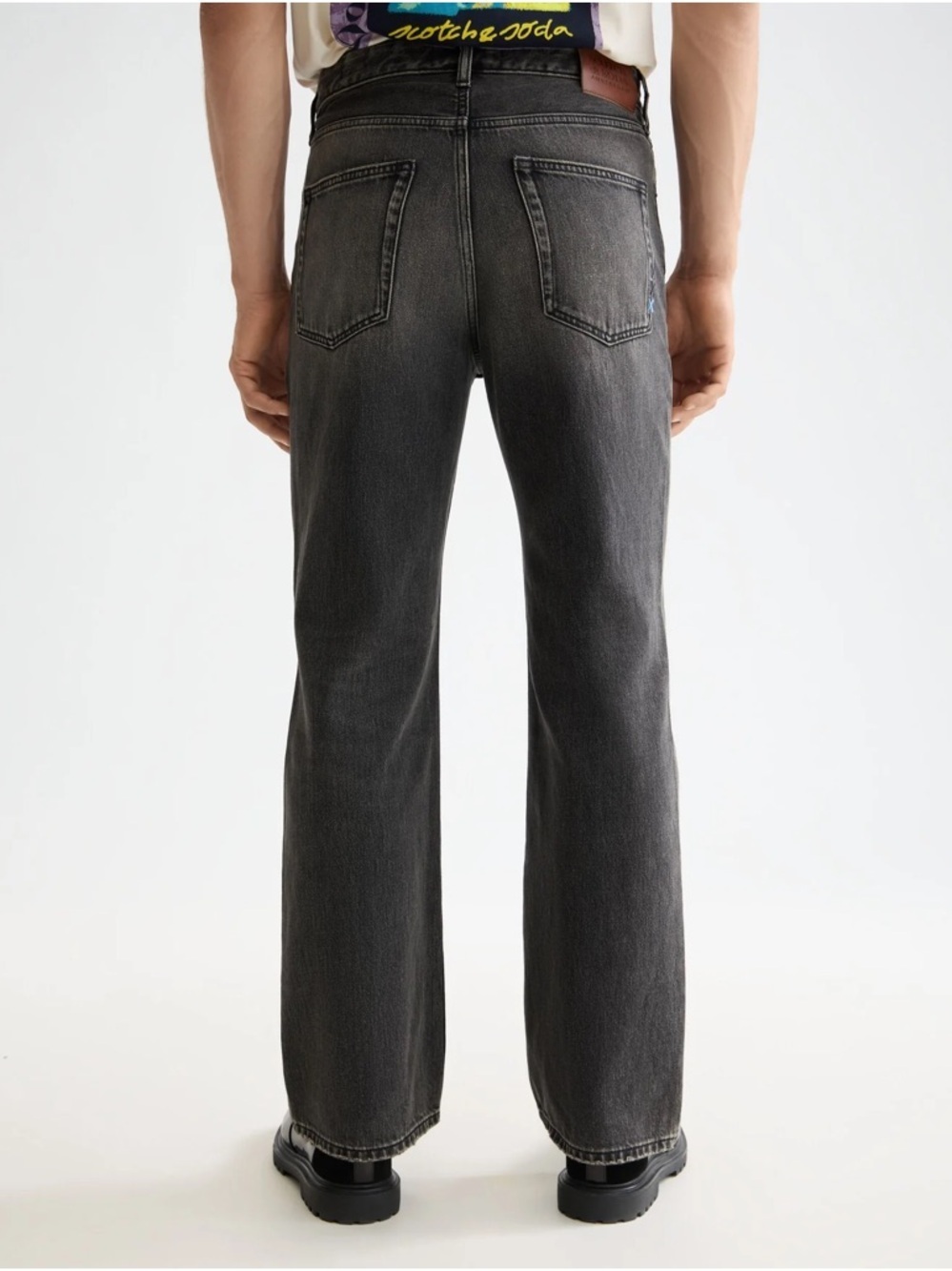 NWT Scotch and Soda Men's The Beat Bootcut Jeans 34x32 - Picture 2 of 10